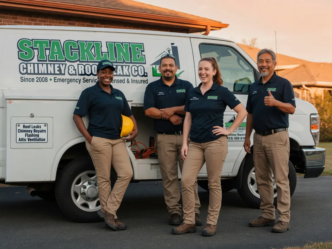 Chimney flashing repair company in Napavine, WA